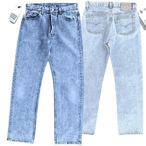 Levi’s Authorized Vintage 501 Straight Leg Jean Made In USA 59354-0000 - Picture 15 of 16